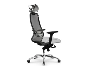 Кресло Samurai SL-3.04 MPES Сетка/Экокожа, Белый images