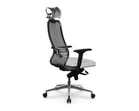 Кресло Samurai SL-3.041 MPES Сетка/Экокожа, Белый images