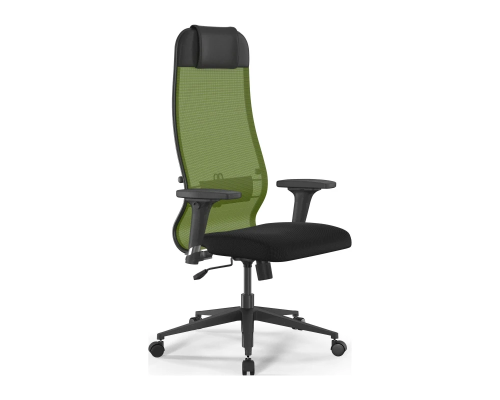 Кресло ErgoLife S 10 B1-111D M09.B11.G19.W02 Сетка, Зеленый/Черный