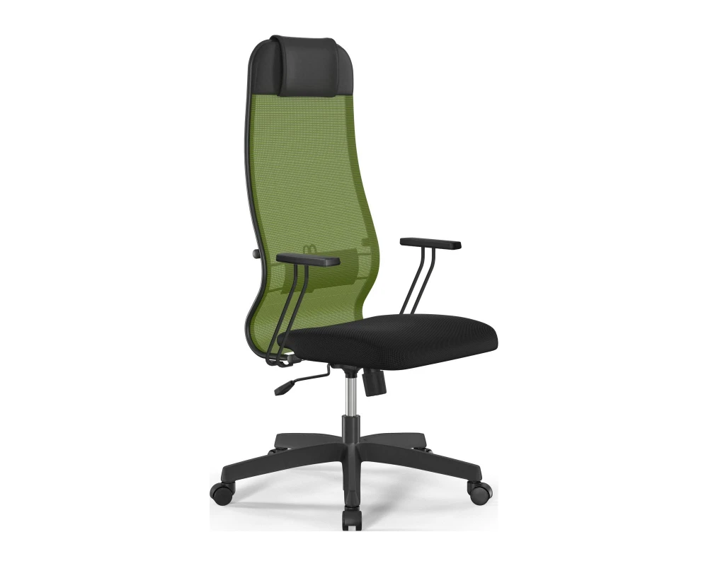 Кресло ErgoLife S 10 B1-111T M09.B02.G15.W01 Сетка, Зеленый/Черный