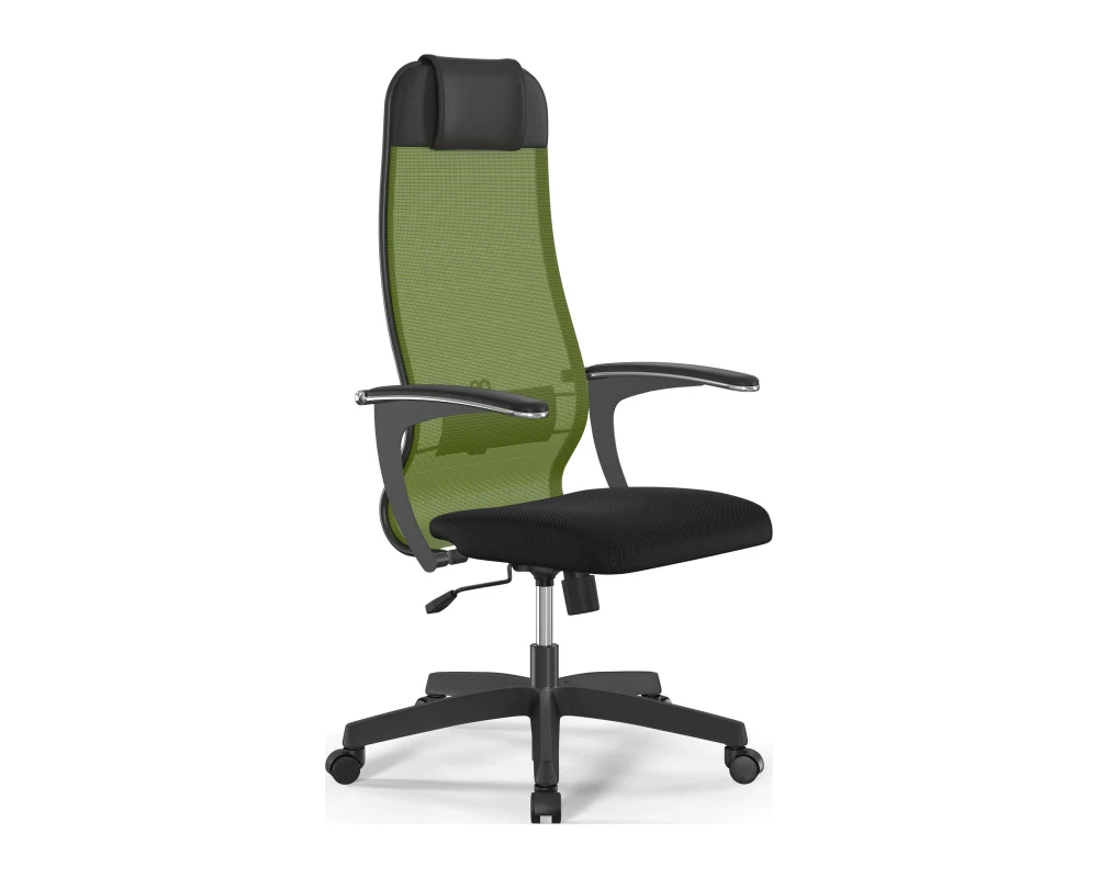 Кресло ErgoLife S 10 B1-111U M09.B02.G15.W01 Сетка, Зеленый/Черный