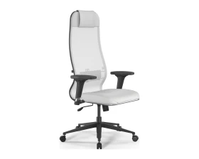 Кресло ErgoLife S 10 B1 M09.B11.G19.W02 (спинка 2) Сетка/Экокожа, Белый images