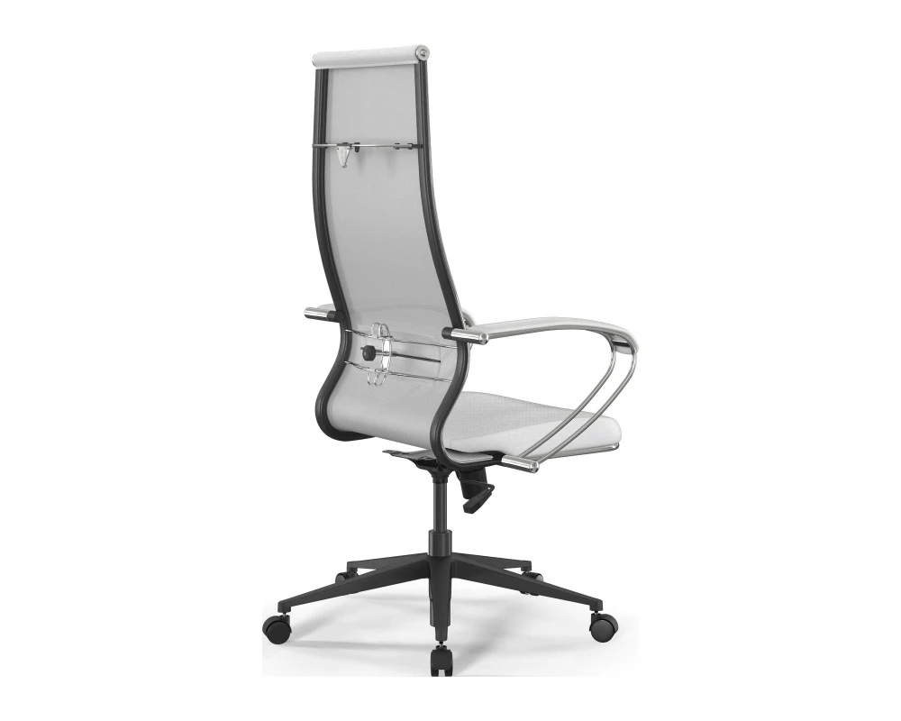 Кресло ErgoLife S 10 B1 M09.B11.G19.W02 (спинка и подл.3) Сетка/Экокожа, Белый