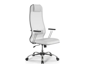 Кресло ErgoLife S 10 B1 M09.B21.G20.W01 (хром) Сетка/Экокожа, Белый images