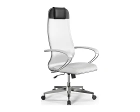 Кресло ErgoLife S 10 B1 M09.B22.G18.W02 (спинка 1) Сетка/Экокожа, Белый images