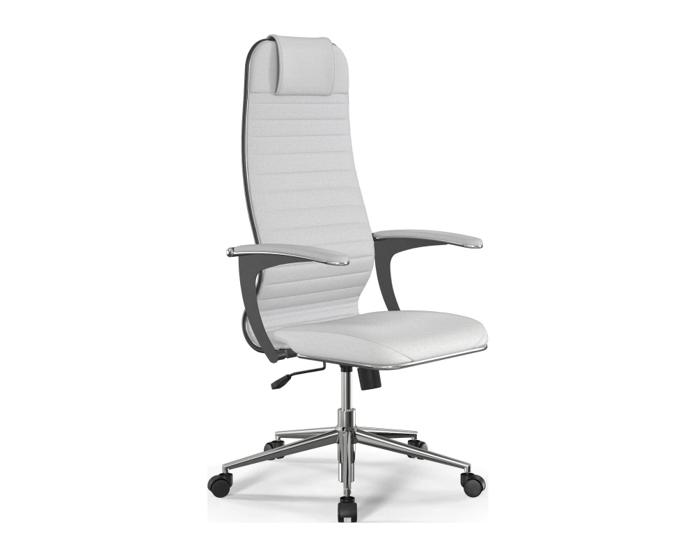 Кресло ErgoLife S 10 B1 M09.B23.G18.W01 (подл.4) Экокожа, Белый