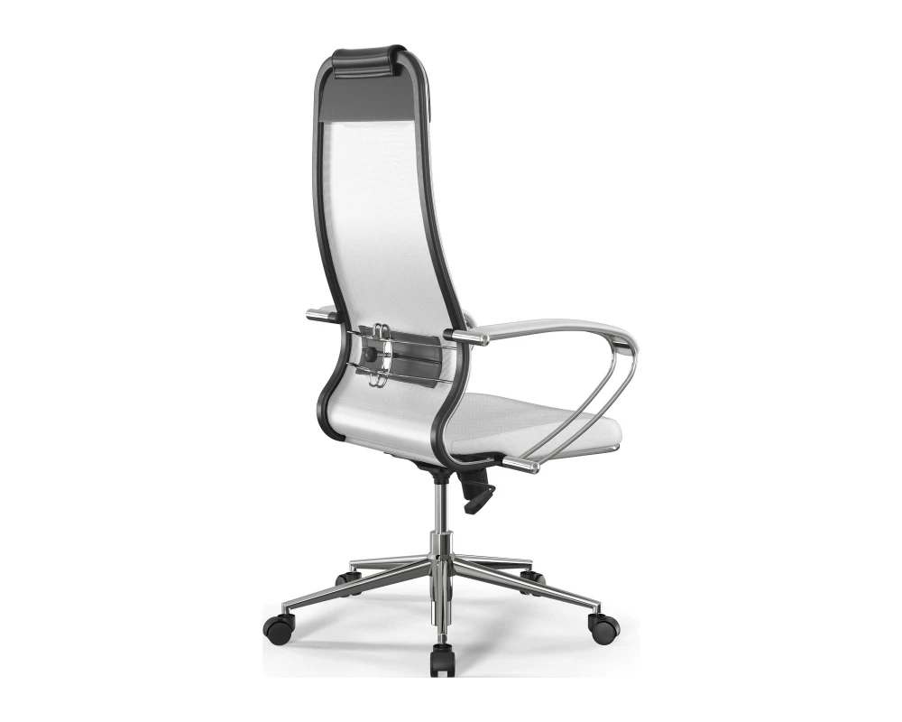 Кресло ErgoLife S 10 B1 M09.B23.G18.W01 (спинка и подл.2) Сетка/Экокожа, Белый