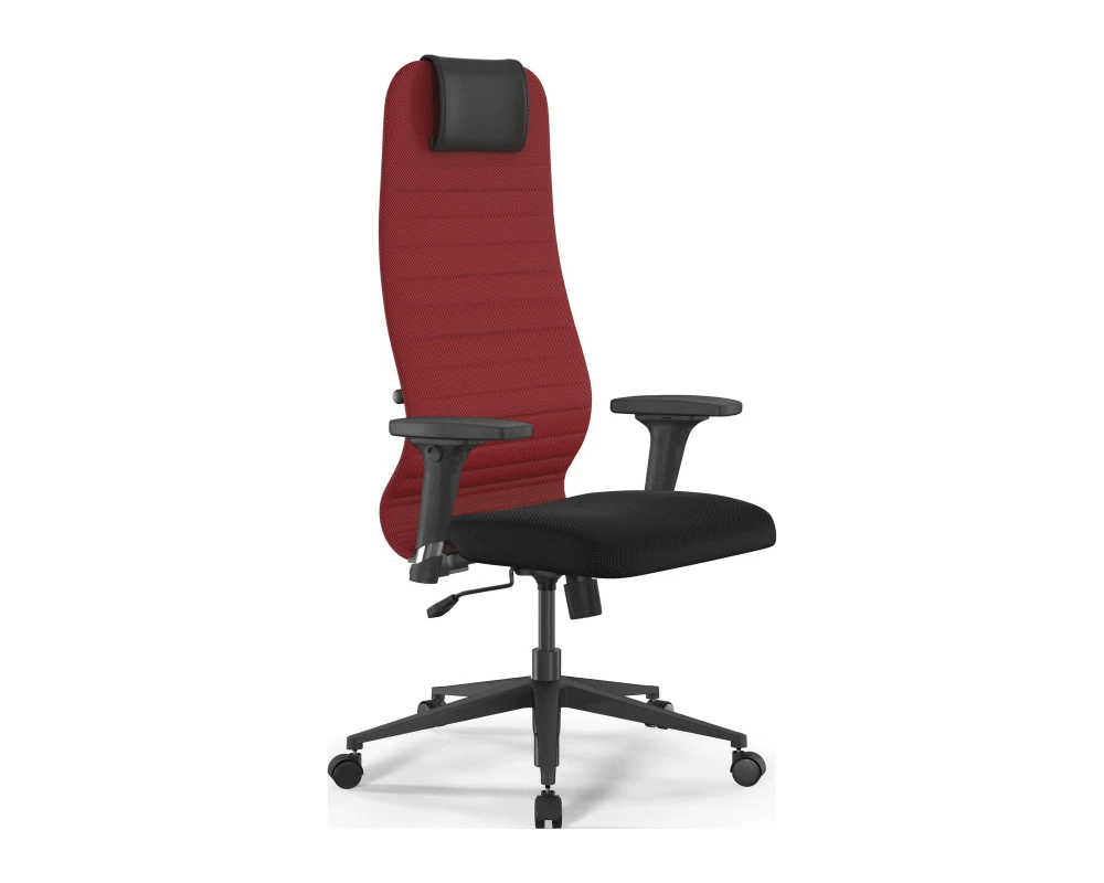 Кресло ErgoLife S 8 B1-10D M09.B11.G19.W02 Сетка, Красный/Черный