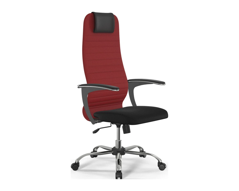 Кресло ErgoLife S 8 B1-10U M09.B21.G20.W01 Сетка, Красный/Черный