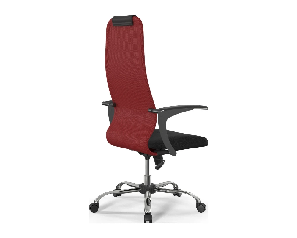 Кресло ErgoLife S 8 B1-10U M09.B21.G20.W01 Сетка, Красный/Черный