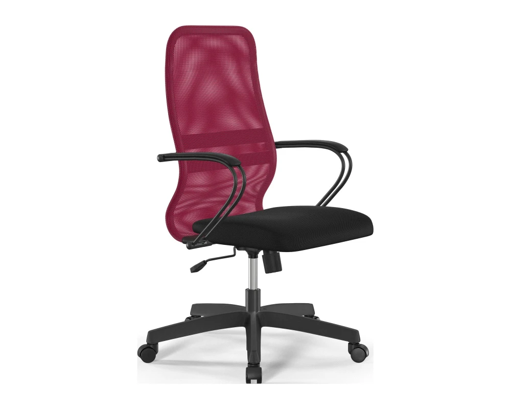 Кресло ErgoLife S 8 B2-8K M09.B02.G15.W01 (подл.2) Сетка, Красный/Черный