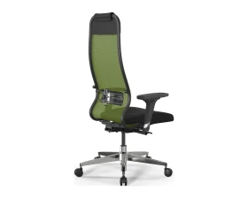 Кресло ErgoLife SynchroSit 10 B1-111D M23.B22.G18.W03 Сетка, Зеленый/Черный images