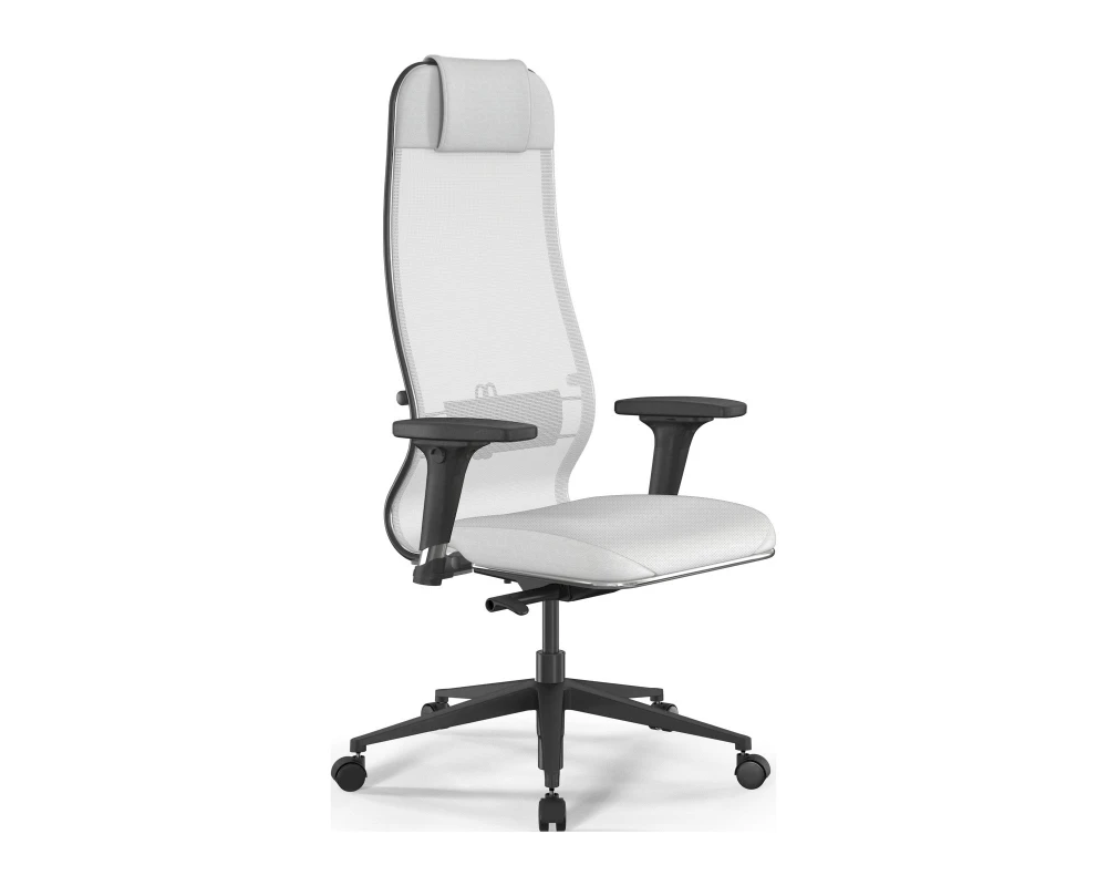 Кресло ErgoLife SynchroSit 10 B1-115D M23.B11.G19.W02 Сетка/Экокожа, Белый