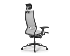 Кресло ErgoLife SynchroSit 10 B2-107D M23.B11.G19.W02 (с подголовником, подл.2) Сетка, Белый images