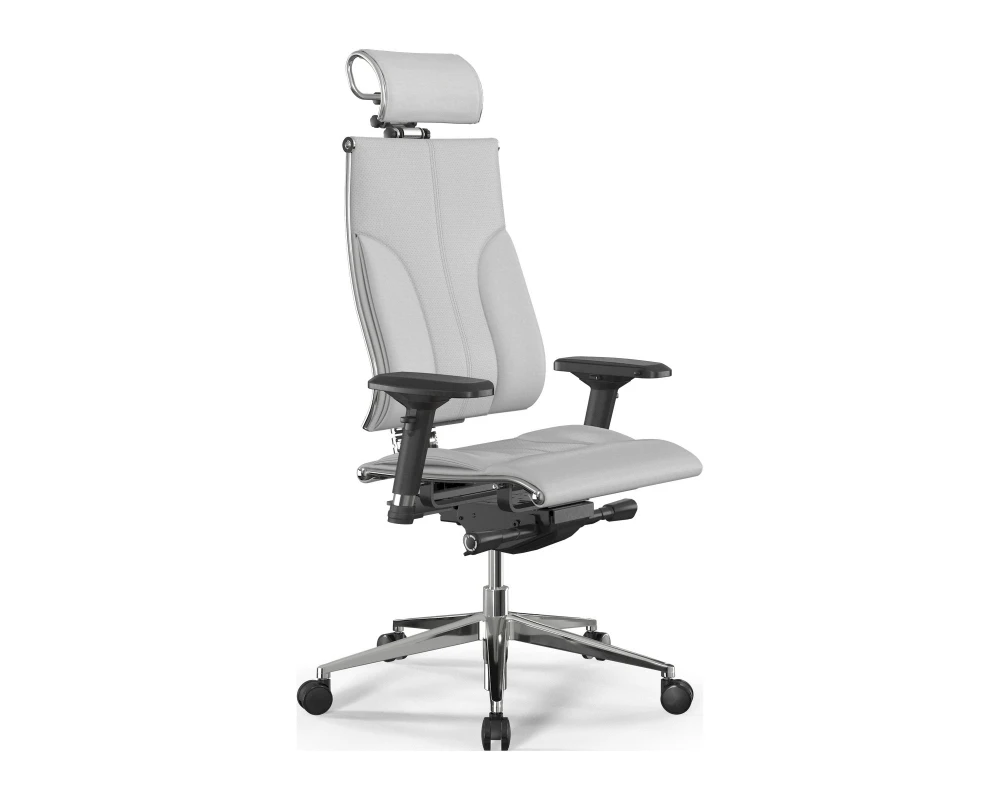 Кресло Y 3DE B2-10D M26.B32.G25.W03 Экокожа, Белый