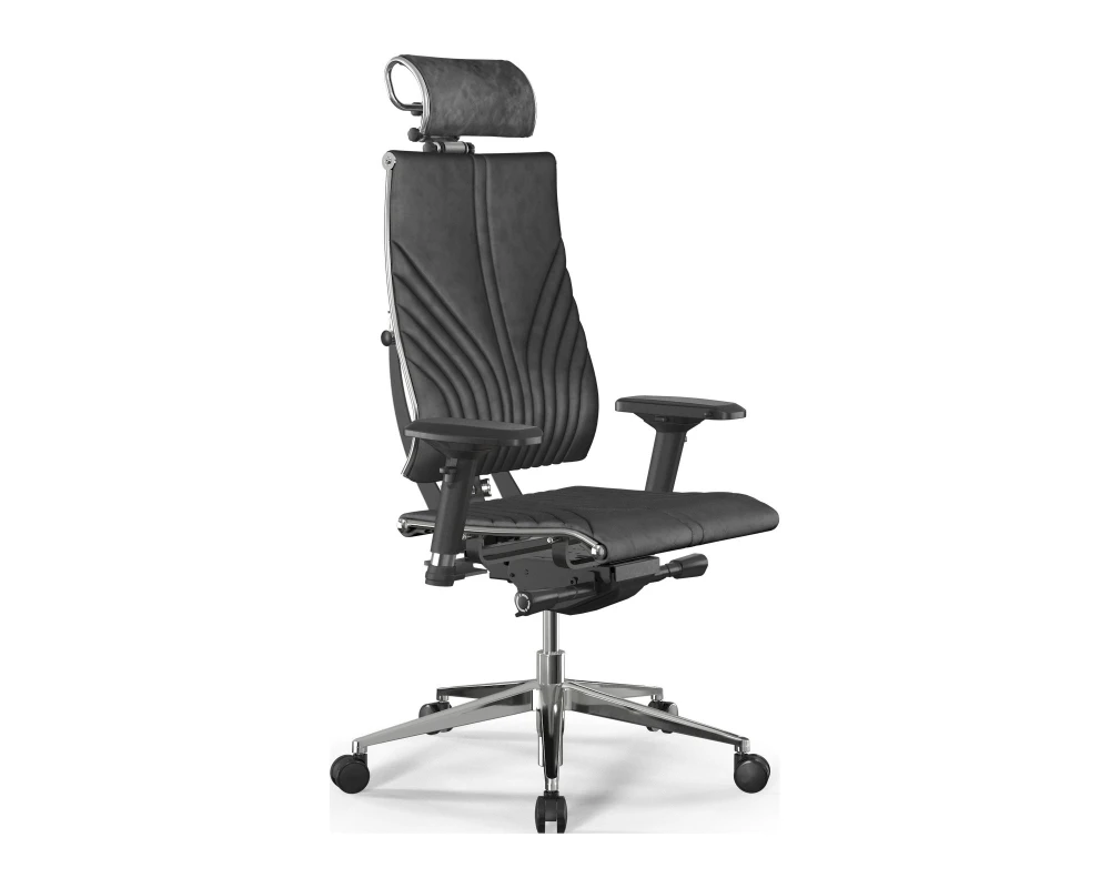 Кресло Y 4DF B2-12D M26.B32.G25.W03 Велюр, Темно-серый