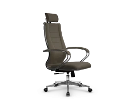 Кресло МЕТТА B 2m 34PF подл.127/осн.004 Ткань, Коричневый images