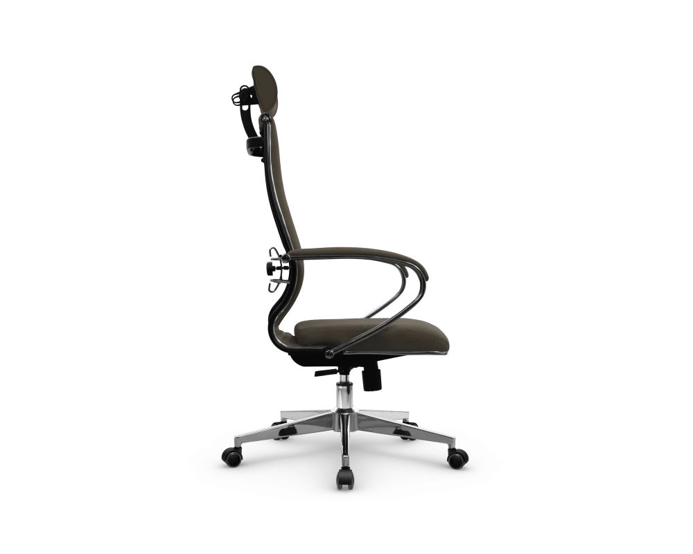 Кресло МЕТТА B 2m 34PF подл.127/осн.004 Ткань, Коричневый