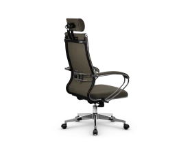 Кресло МЕТТА B 2m 34PF подл.127/осн.004 Ткань, Коричневый images