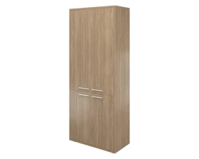 Шкаф высокий закрытый 4 двери 800х400х1980 Дублин images