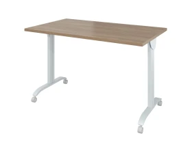 Стол на колёсах, на м/к с откидной столешницей (1200х700х760) Дублин images