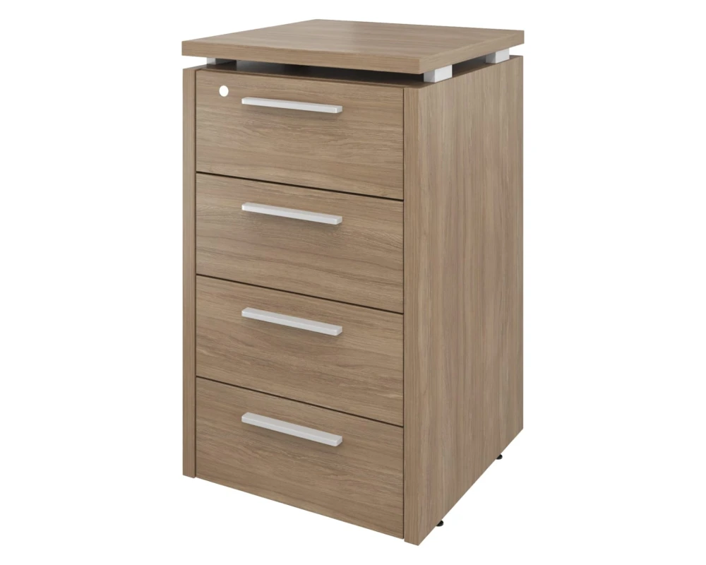 Тумба приставная (4 ящика с змамком) 450х450х750 Дублин