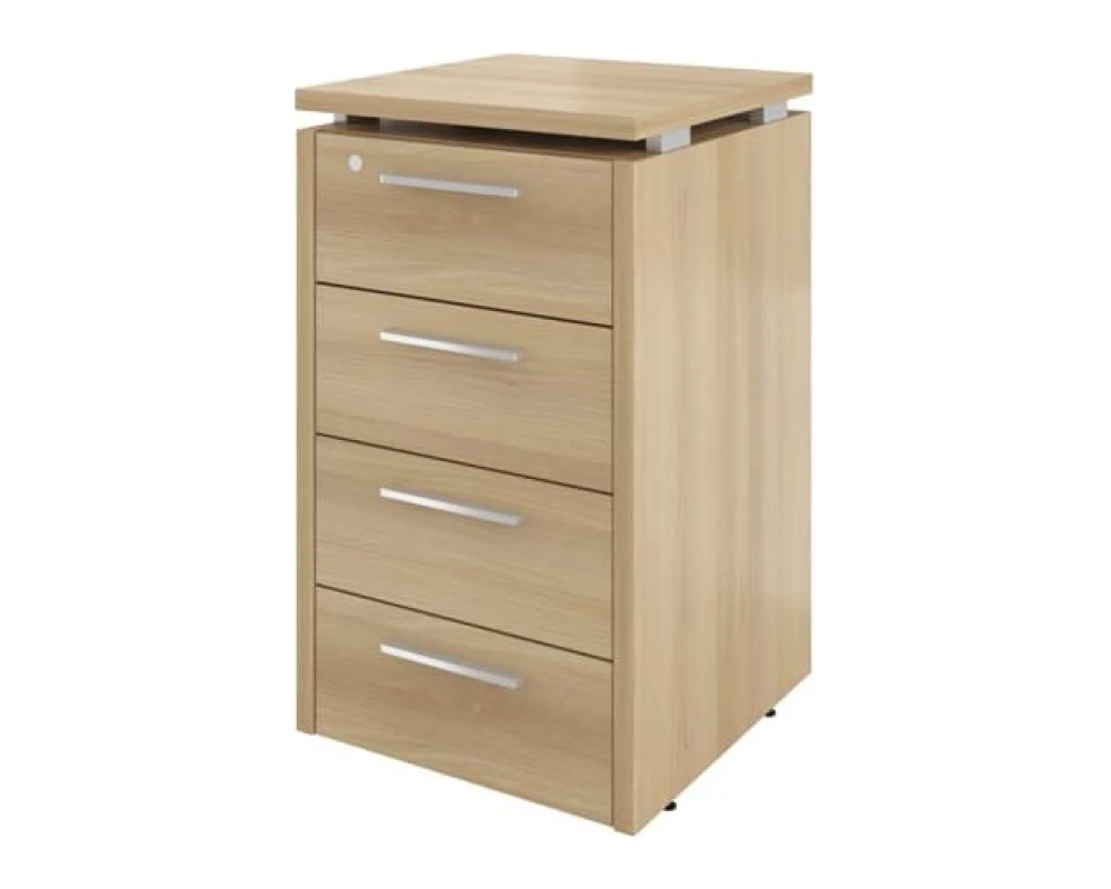 Тумба приставная (4 ящика с змамком) 450х450х750 Дублин