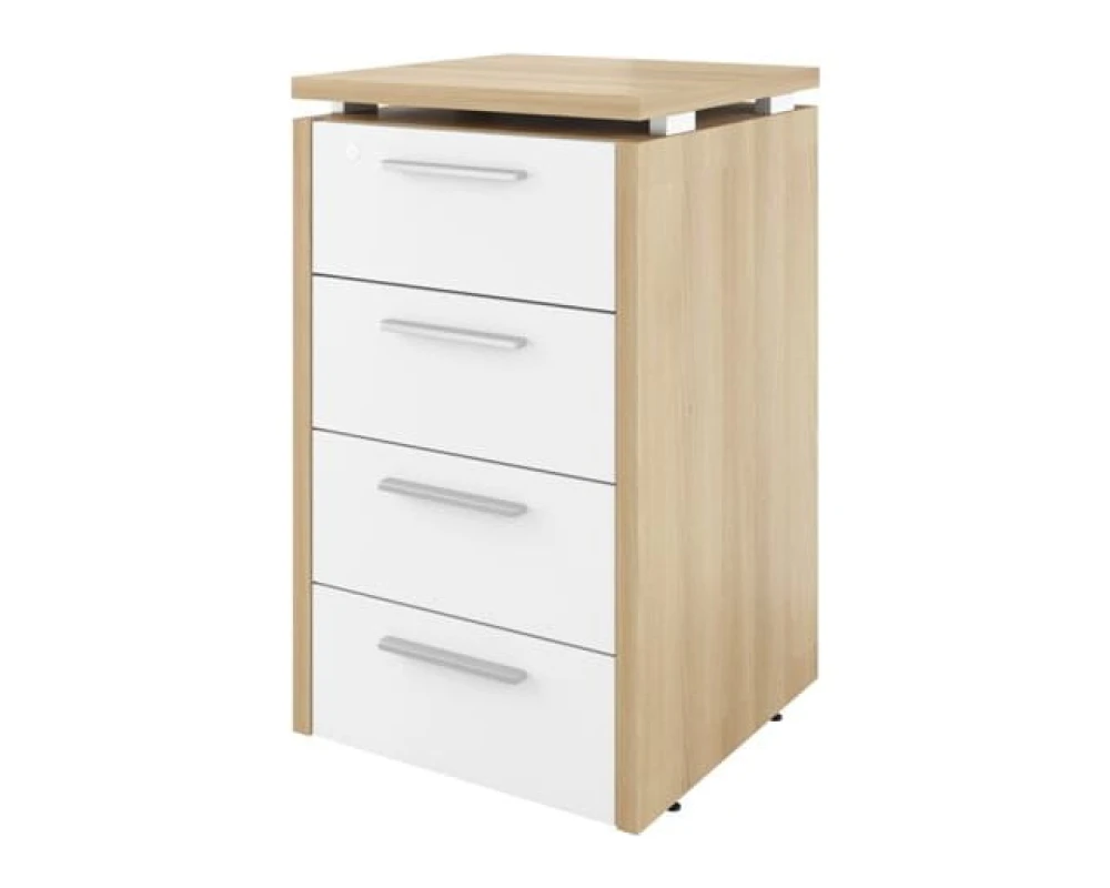 Тумба приставная (4 ящика с змамком) 450х450х750 Дублин