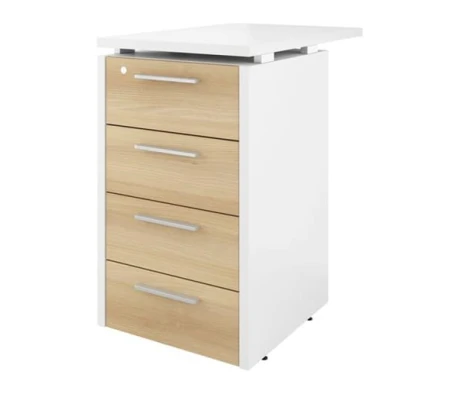 Тумба приставная (4 ящика с змамком) 450х700х750 Дублин