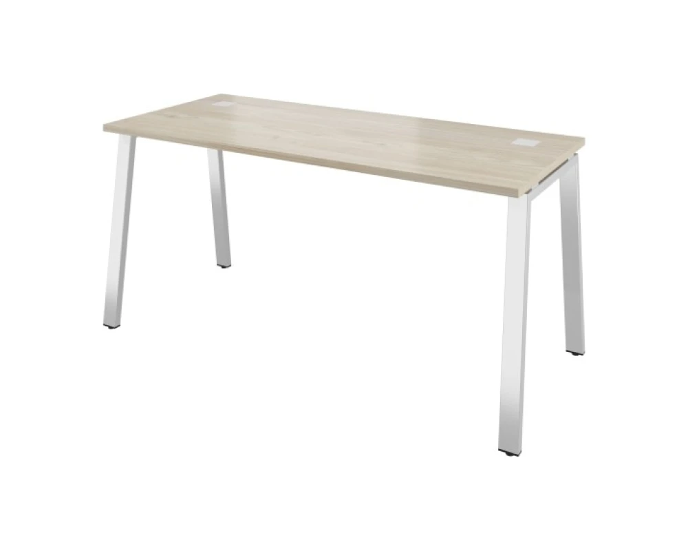 Стол прямой на А-образной опоре на м/к (1600х700х745) Дуглас