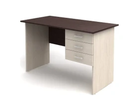 Стол 1-тумбовый с ящиками (1200х600х750) тумба справа СК27 Канц images