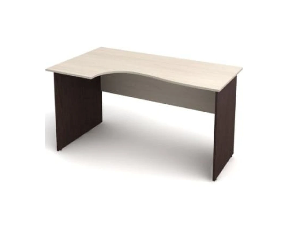 Стол криволинейный 1400х800(600)х750 левый СК36 Канц