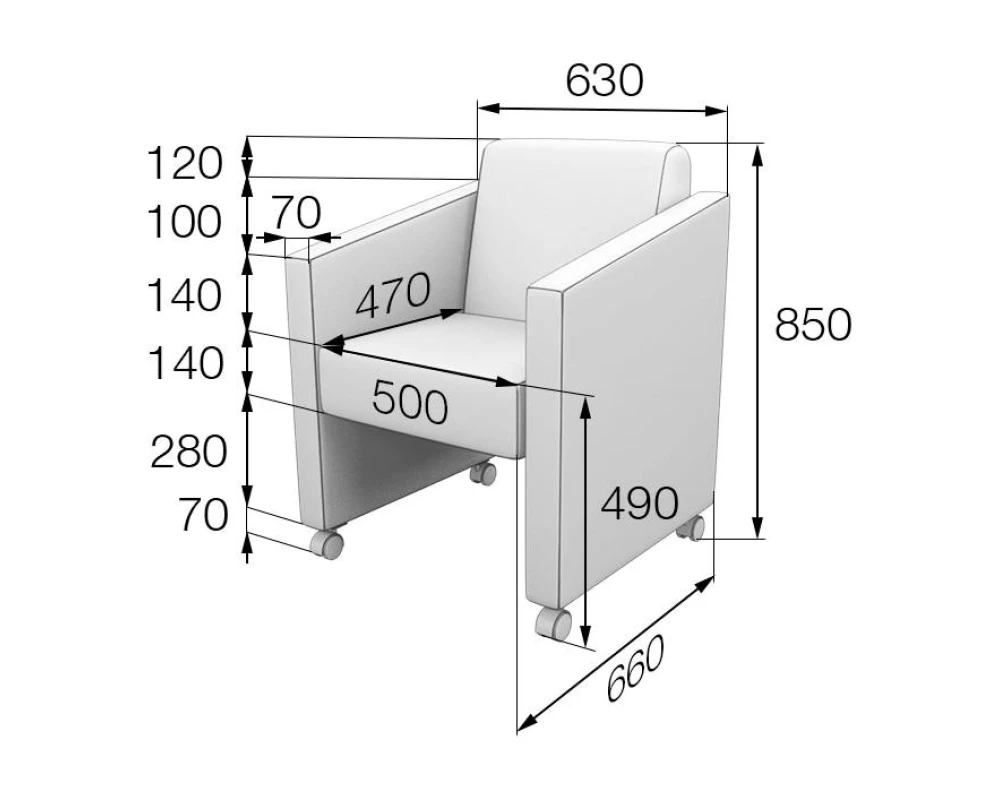 Кресло Bella Бэлла MVK