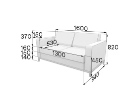 Диван 2-местный Ben2-2 Бентли MVK images