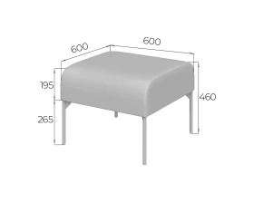 Пуф Brd-p Бридж MVK images