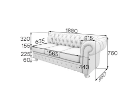 Модуль 3-местный левый ChL3L Честер-Люкс MVK images