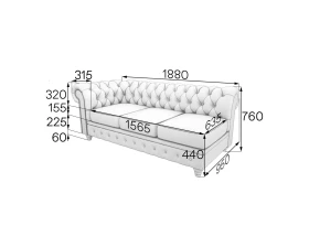 Модуль 3-местный правый ChL3R Честер-Люкс MVK images