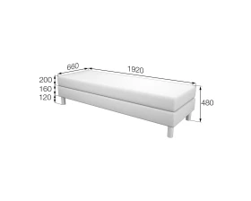 Банкетка 3-местная Dm-P3 Домино MVK images
