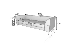 Диван 3-местный EVO3-2 Эволюшн MVK images