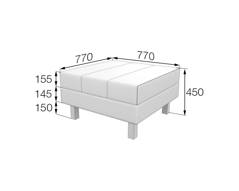 Пуф FL-b12 Флагман MVK