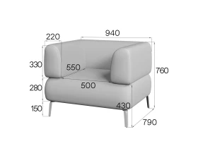 Кресло Fd1-2 Флойд MVK images