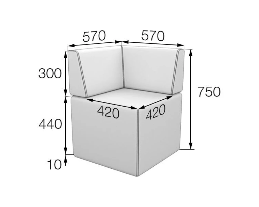 Модуль угловой Kit-C Кит MVK