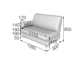 Модуль 2-местный правый M2R-1 Матрикс MVK images