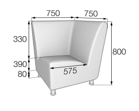 Модуль угловой MixC Микс MVK images
