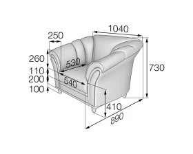 Кресло N1 Нео MVK images
