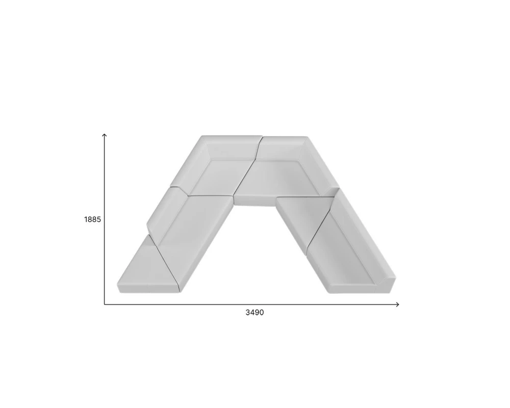 Комплект мягкой мебели Оригами MVK