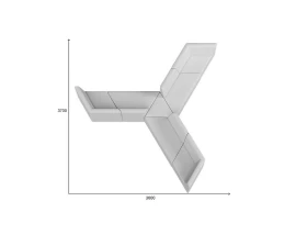 Комплект мягкой мебели Оригами MVK images
