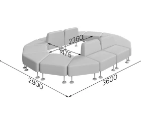 Комплект мягкой мебели Смарт MVK images