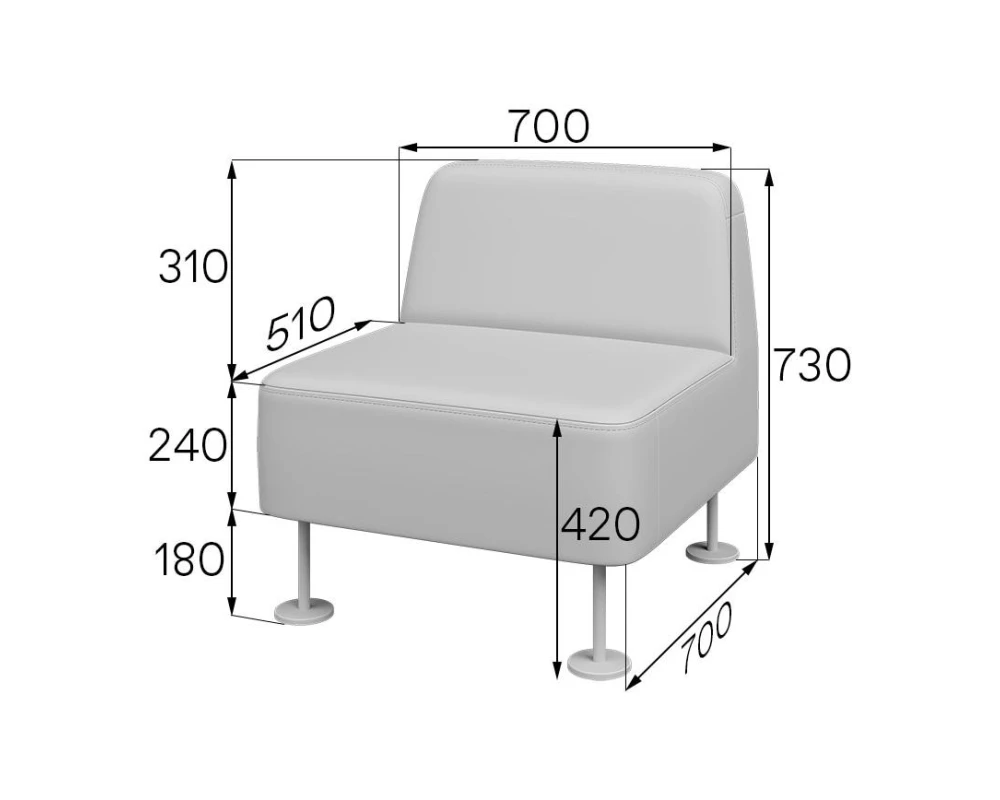 Модуль 1-местный СМ-1 Смарт MVK
