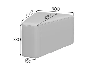 Модуль соединительный СМ-П30°В высокий Смарт MVK images